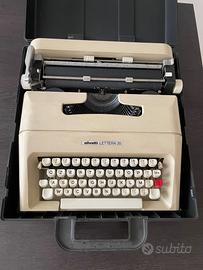 Macchina da scrivere Olivetti - Lettera 35