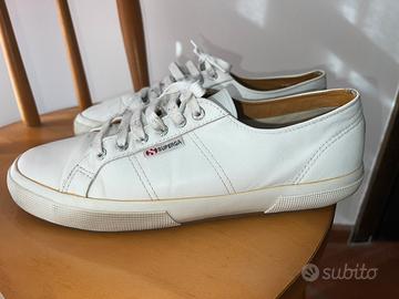 Superga sales vera pelle