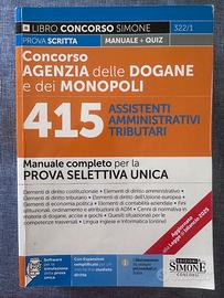 Libro concorso Agenzia delle Dogane e dei Monopoli