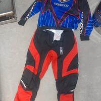 completo motocross per bambino