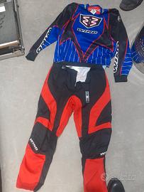 completo motocross per bambino