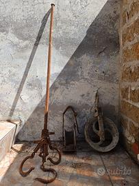 Ferro antico bilancia ruota