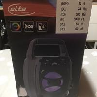 Cassa bloutouth con led rgb