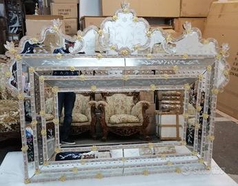 Museale specchiera stile Murano da 185cm