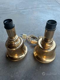 portalampade in ottone