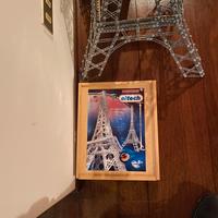 Torre eiffel  in scatola di montaggio