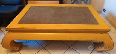 Tavolo grande basso laccato Cina Anni ’70/’80