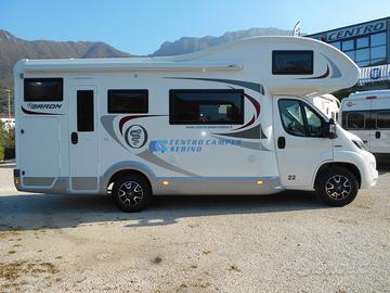 Elnagh Baron 22 camper mansardato 7 posti full opt