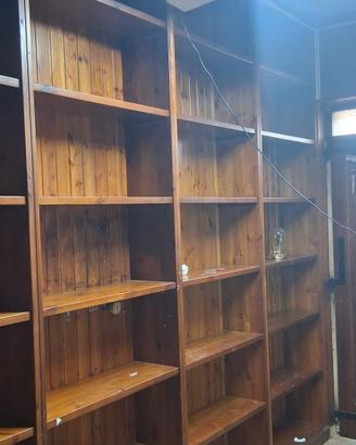 Libreria legno massello 