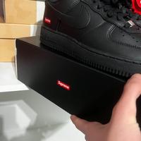 Nike Air Force 1 Low Supreme Nere 38