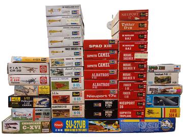 Lotto aerei Revell Esci Hasegawa Airplast 1/72