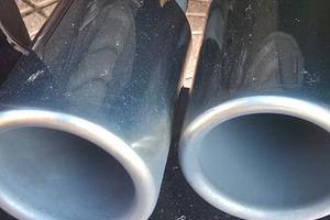 scarico Abarth Record monza originale 