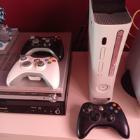 Xbox 360 + 3 Joypad controller+kinect+ giochi