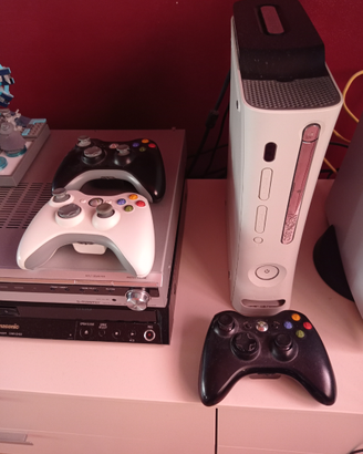 Xbox 360 + 3 Joypad controller+kinect+ giochi