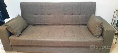 Divano letto matrimoniale con cassetto contenitore