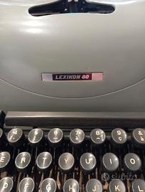 Macchina da scrivere Olivetti lexikon 80