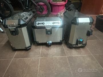 Set bauletto e valigie voge originali