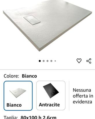 piatto doccia 100x80