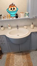  bagno 2 pezzi e specchiera 