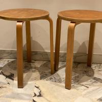 Due sgabelli IKEA Frosta vintage fuori produzione