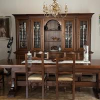 Vetrina in legno massello marca Del Tongo