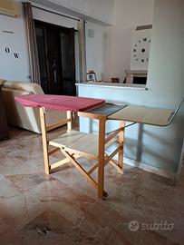 Tavola da stiro in legno 