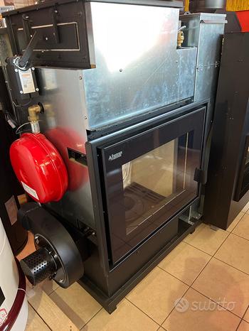 Termocamino ibrido legna pellet Famar(Kronos)