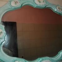 Specchio cornice in ceramica