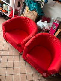 2 poltrone vintage