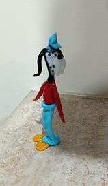 Statuina Pippo Disney in vetro di Murano 