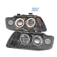 FARI ANGEL EYES AUDI A4 B6 00-04 A HALOGENI FONDO 