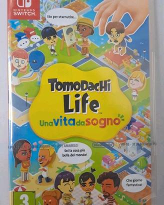 Tomodachi Life Nintendo Switch ITA nuovo sigillato