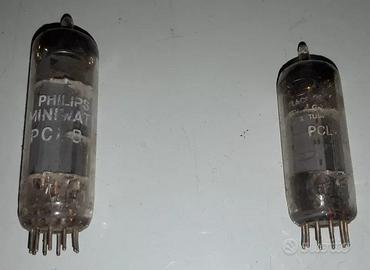 Valvole PHILIPS MINIWATT PCL86 e PCL84