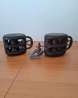 Bozzelli in legno vecchi