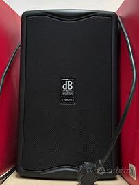 N.2 casse attive a 2 vie da 160 Watt.