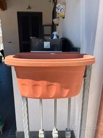 FIORIERA DOPPIA KLUNIA 6 pezzi