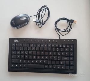 Minitastiera con Mouse usb LINK