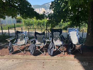 Sedie campeggio