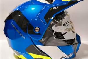 Casco HJC C80 Blu Gloss TG: L