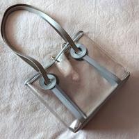 Borsa donna in pvc trasparente