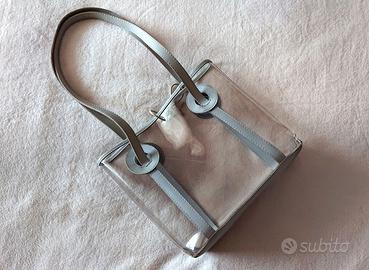 Borsa donna in pvc trasparente