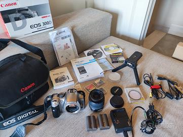 set completo Canon EOS 300 D