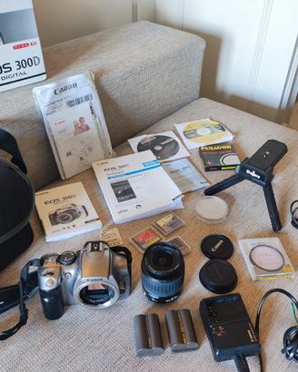 set completo Canon EOS 300 D