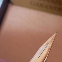 Penna stilografica, pennino oro. John Sterling. 