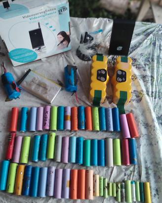 lotto batterie ricaricabili 