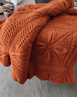 Coperta di lana fatta a mano