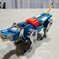 Voltron/Golion leone n4 metal 1981