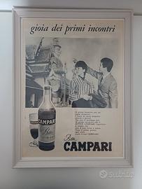 Pubblicita' vintage Campari  anni  '60