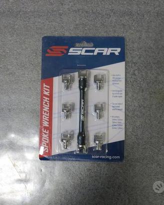 Kit chiavi raggi ruota "Scar"