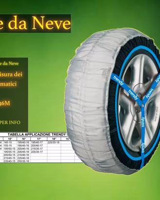 Coppia di Calze da Neve Trendy 36M